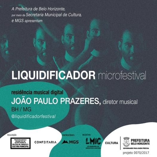 Liquidificador Microfestival traz música, poesia e vídeo-arte